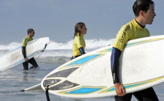 Prets a prendre la vague